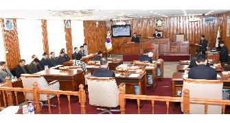 담양군의회 제282회 임시회 개의 3