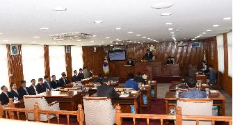 담양군의회, 제284회 임시회 개의