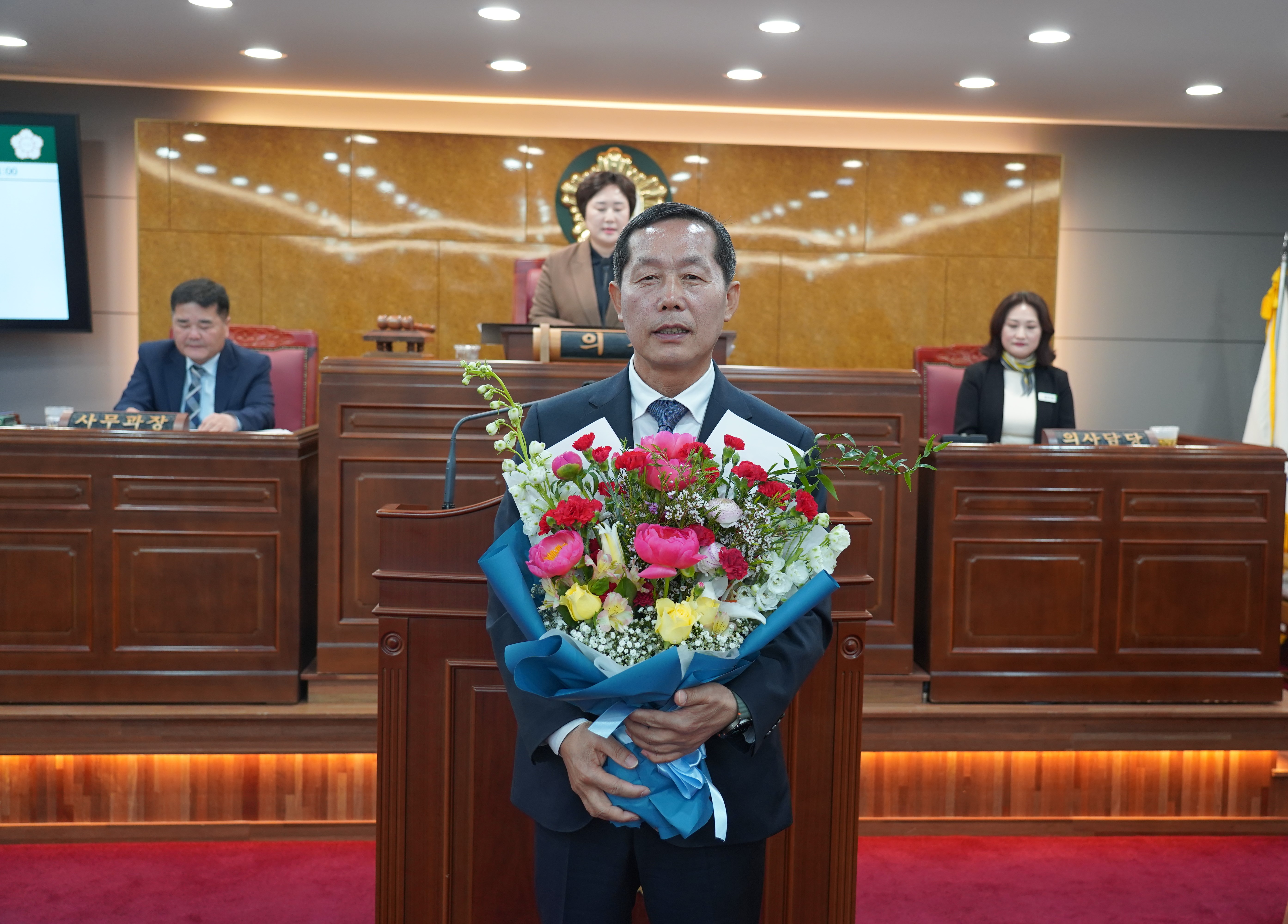 담양군의회 의장 보궐선거, 장명영 의원 선출 1