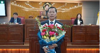 담양군의회 의장 보궐선거, 장명영 의원 선출