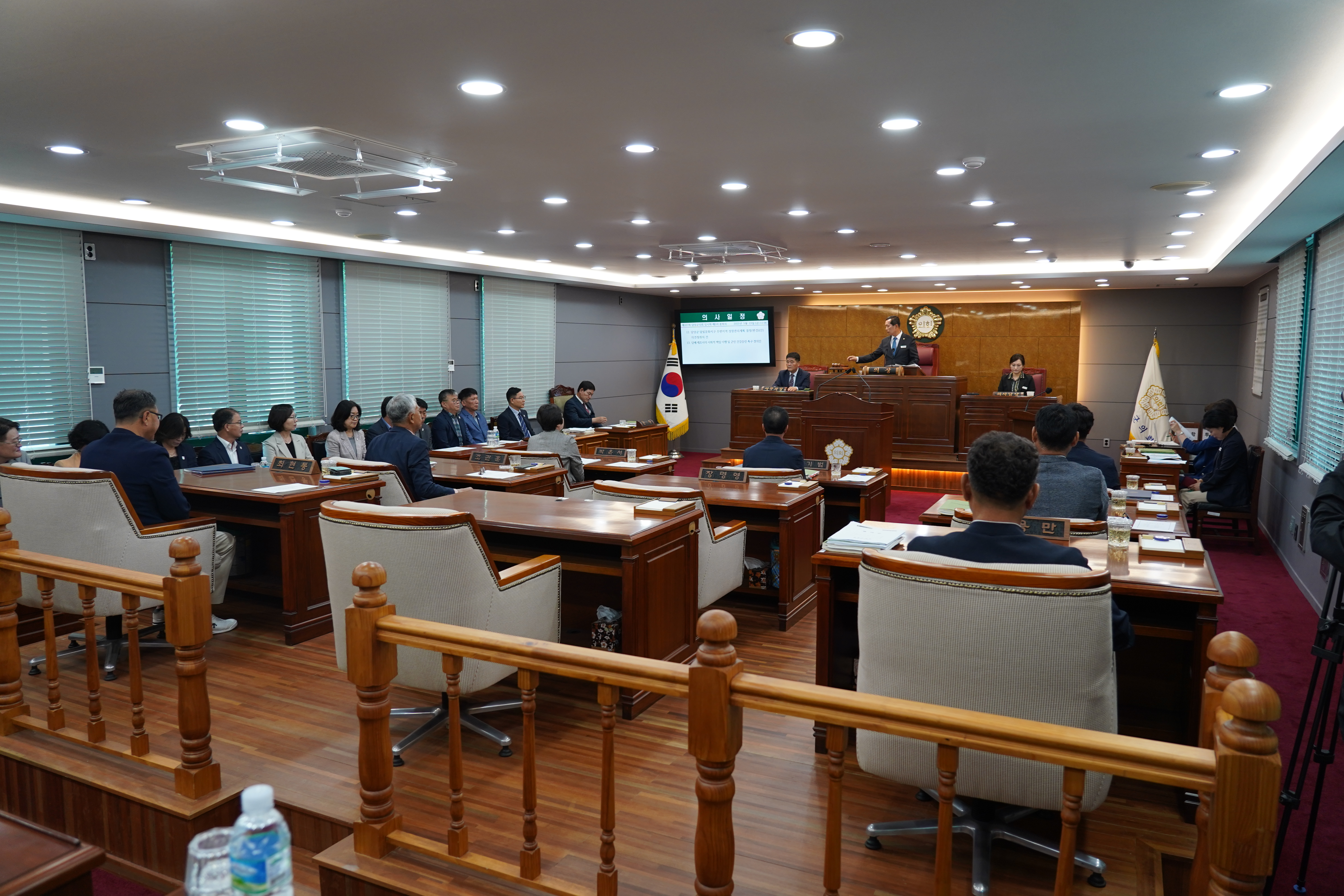담양군의회 제337회 임시회 폐회...제1회 추가경정예산안 5,576억원 의결 2