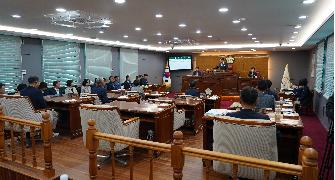 담양군의회 제337회 임시회 폐회...제1회 추가경정예산안 5,576억원 의결 2
