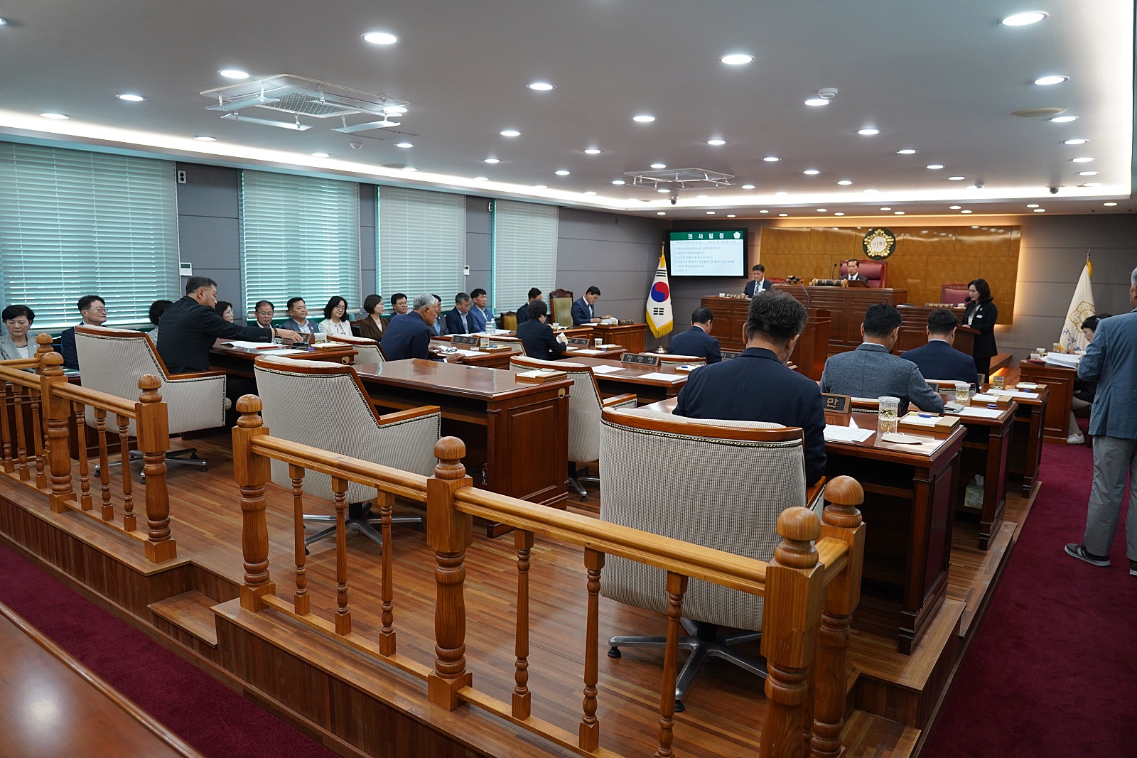 담양군의회, 제337회 임시회 개회 1