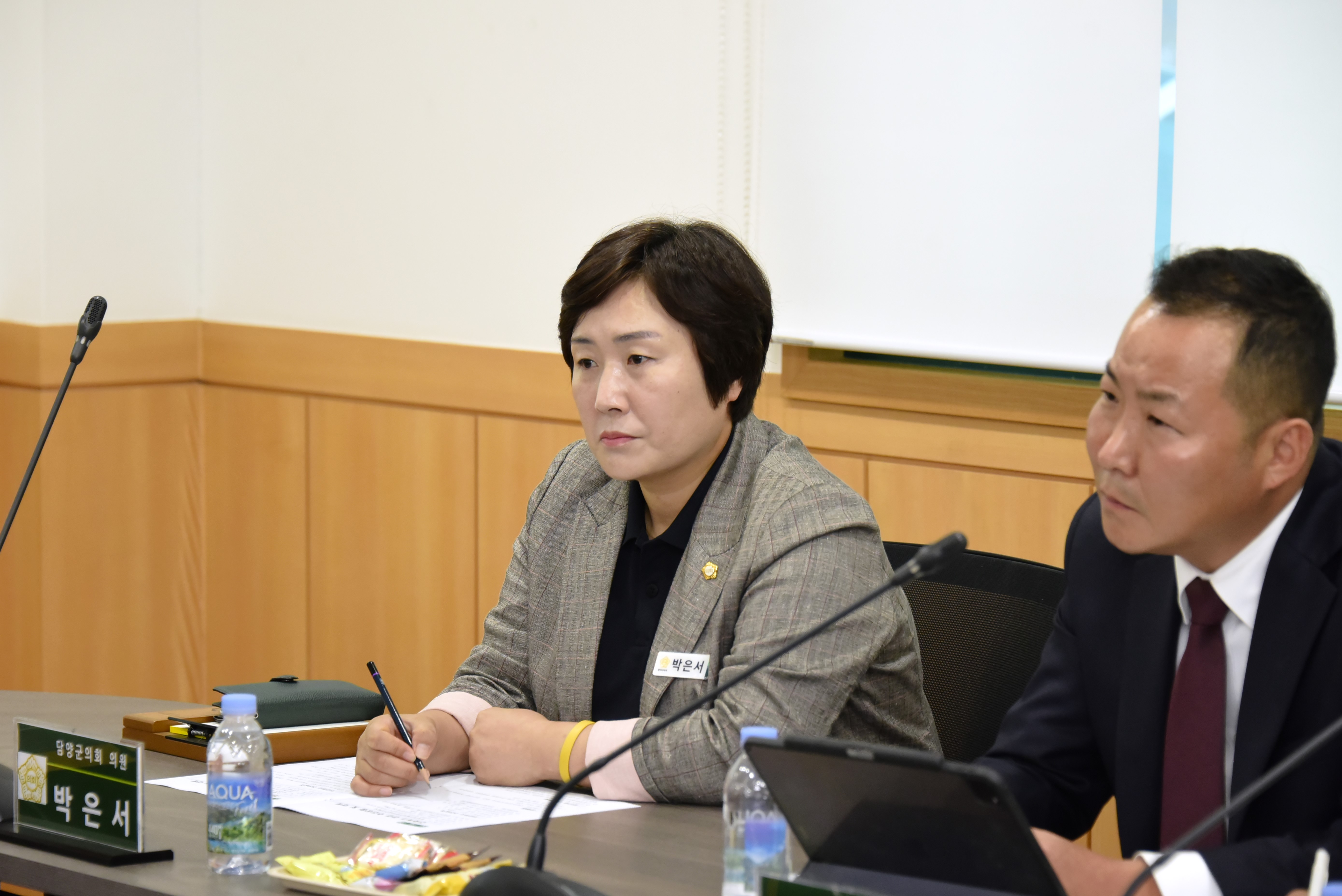 담양읍 독일 엥겔베르그 조성사업 관련 주민·행정·시행사 2차 대책회의 4