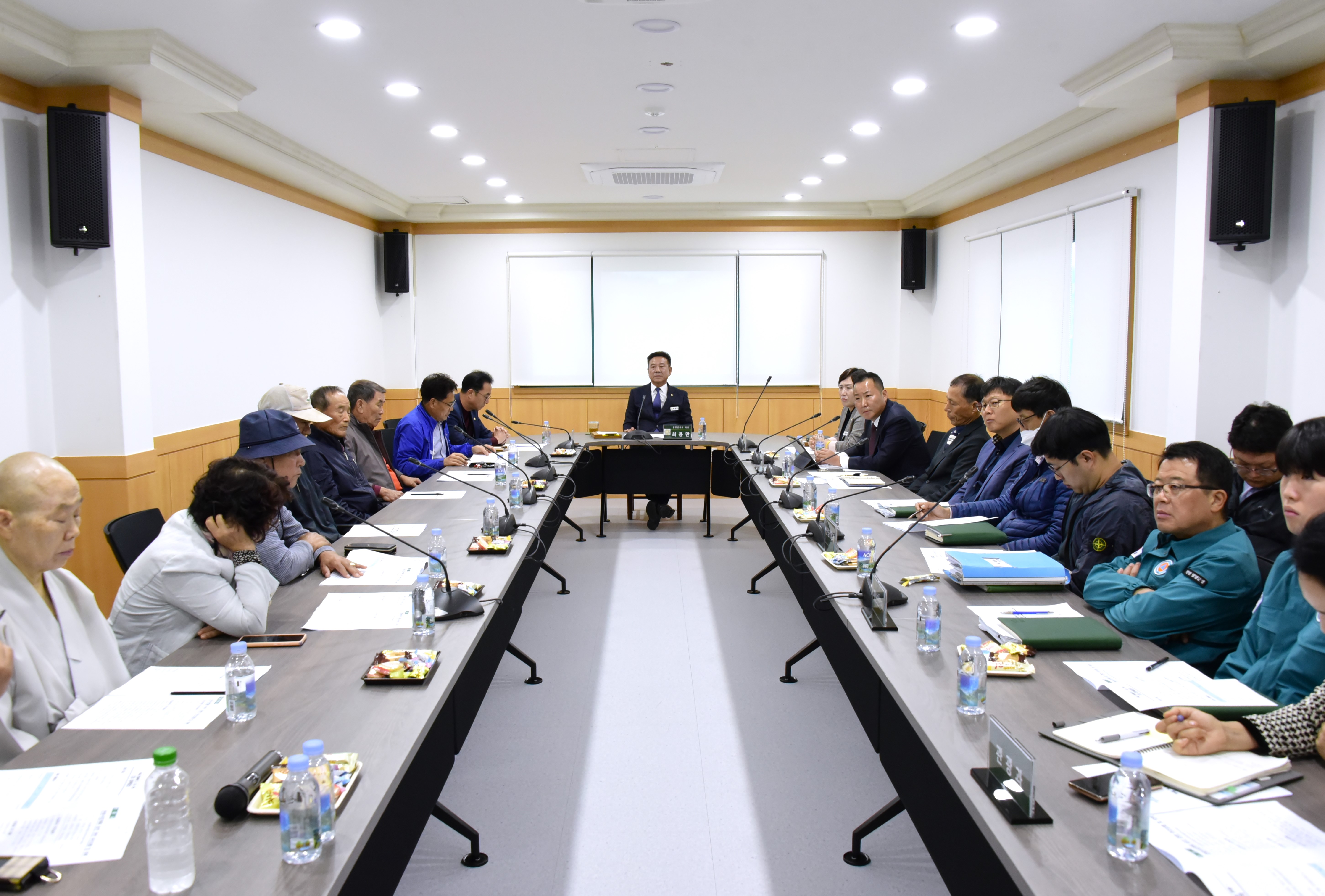 담양읍 독일 엥겔베르그 조성사업 관련 주민·행정·시행사 2차 대책회의 1