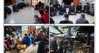 담양군의회 의원 새해맞이 경로당 순회 방문
