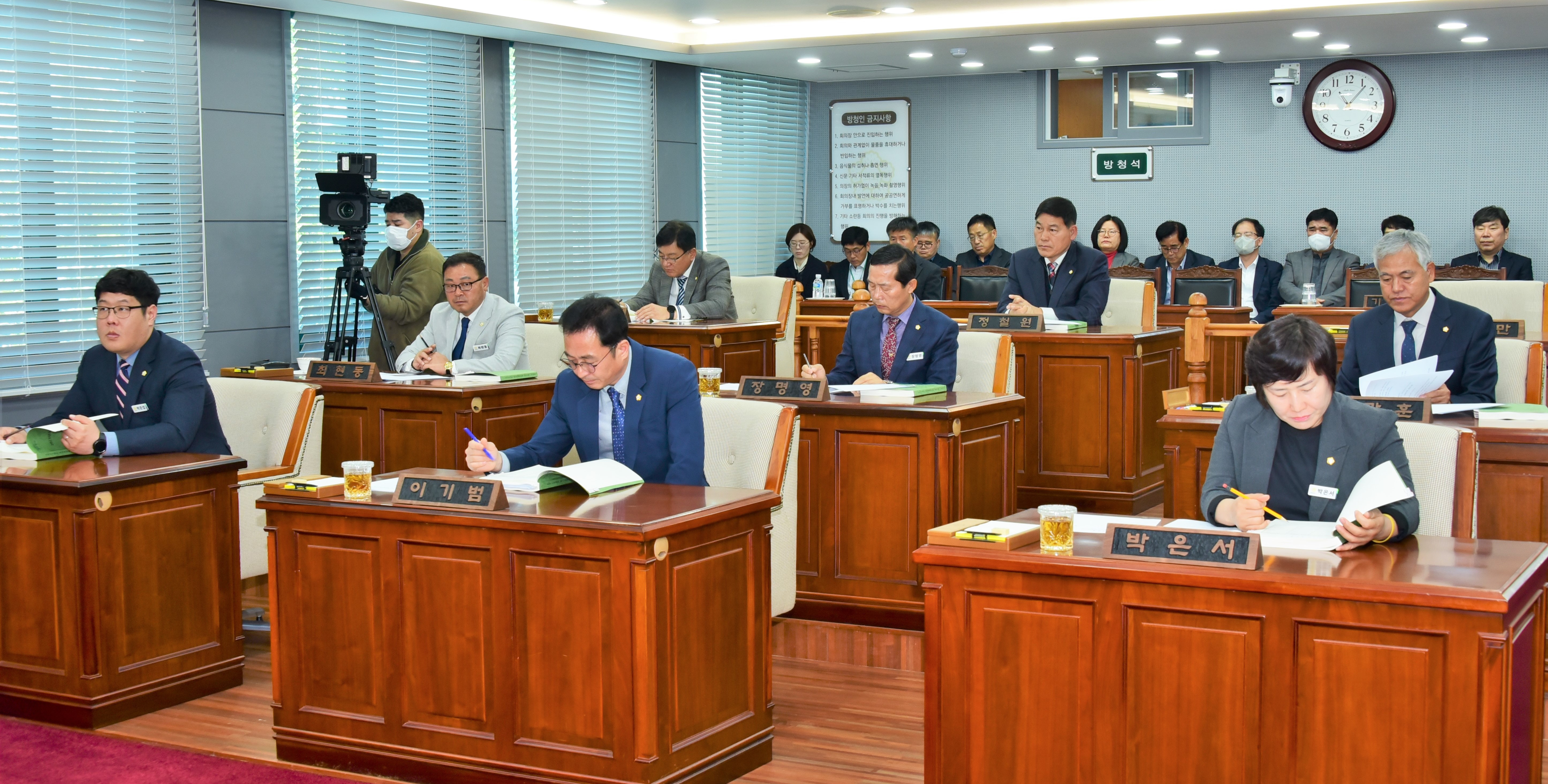 제318회 담양군의회 임시회 개회 2