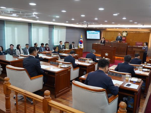 담양군의회 제347회 임시회 폐회...5일간 의정활동 마무리 1