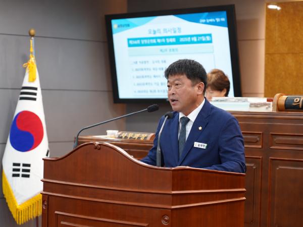  담양군의회 김석민 의원, 5분 자유발언 통해 교육 정책 제언 1