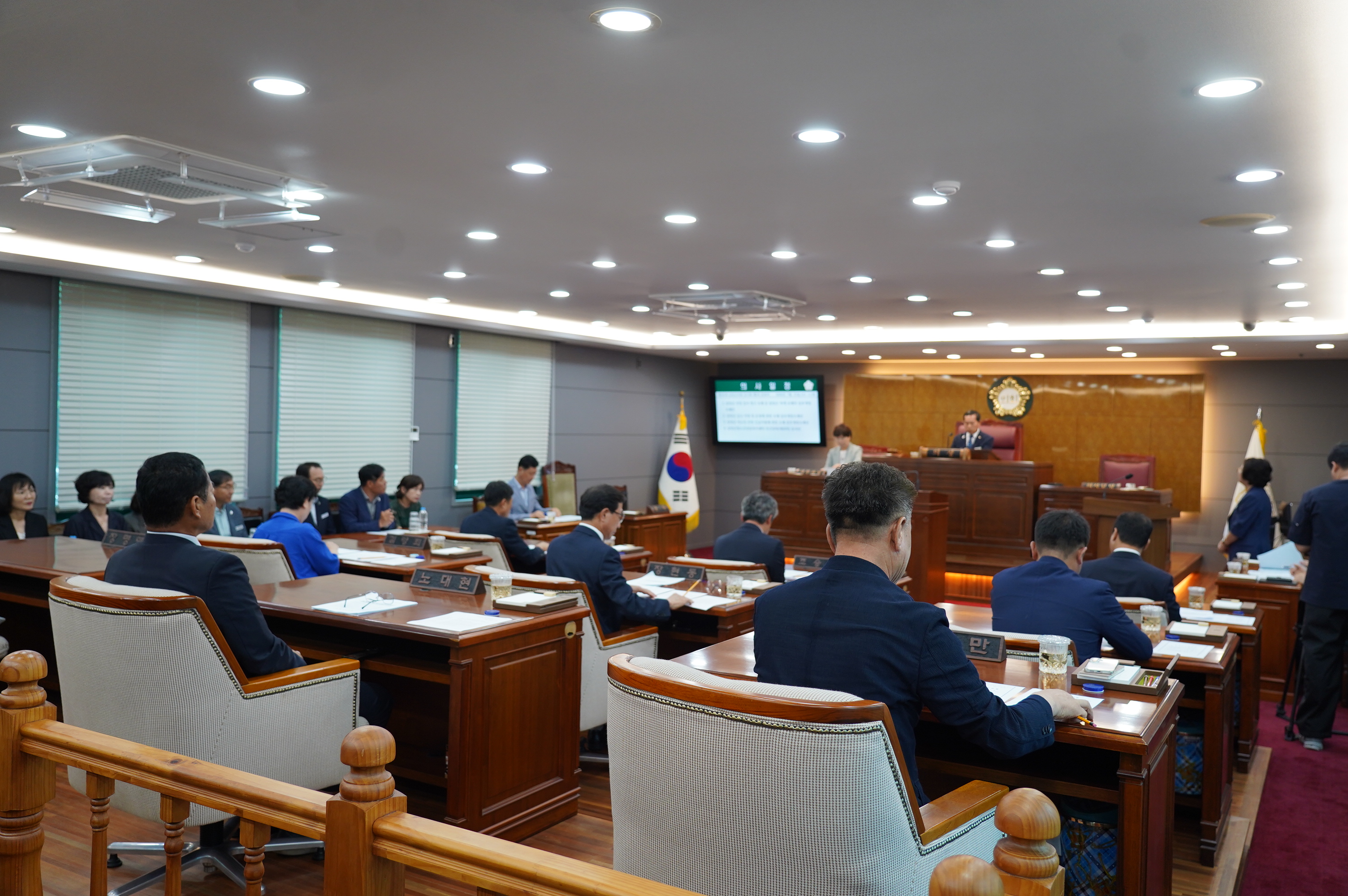제345회 담양군의회 임시회 폐회 1