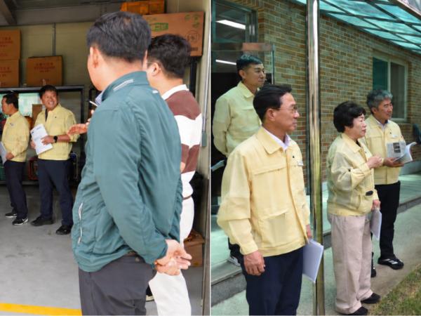 군정 주요사업 실태조사 현지확인 실시 1